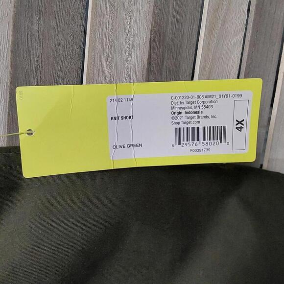 Women's Mid-Rise Knit Shorts 5" | All in Motion | 4X - Picture 7 of 8